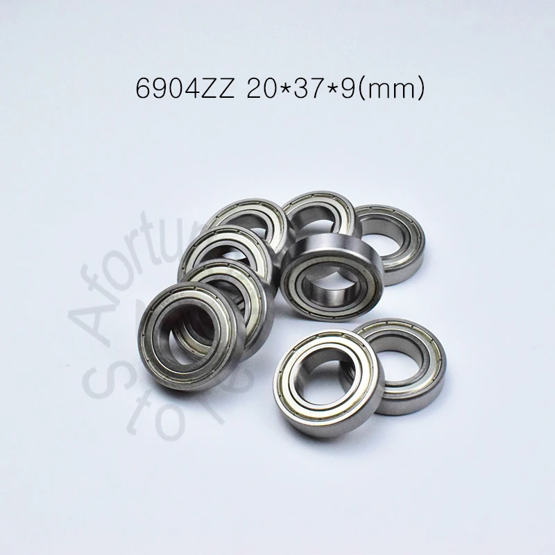 

6904ZZ 20*37*9 (мм) 10 шт. подшипников ABEC-5 металлическим герметичным подшипником изготовленные тонкостенные подшипники, подшипники 6904 конический роликовый подшипник хромистой стали подшипника