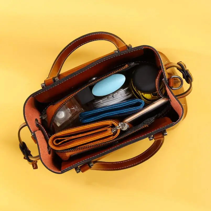FoxTail& Lily женская сумка из натуральной кожи роскошная дизайнерская сумочка и Сумки из натуральной кожи через плечо