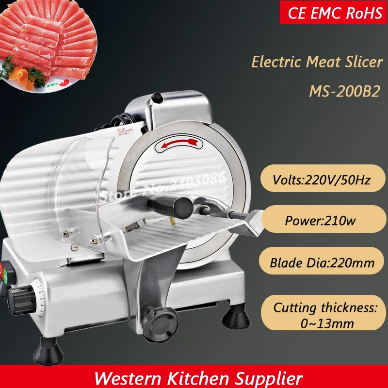 

Commercial Manual Frozen Meat Slicer