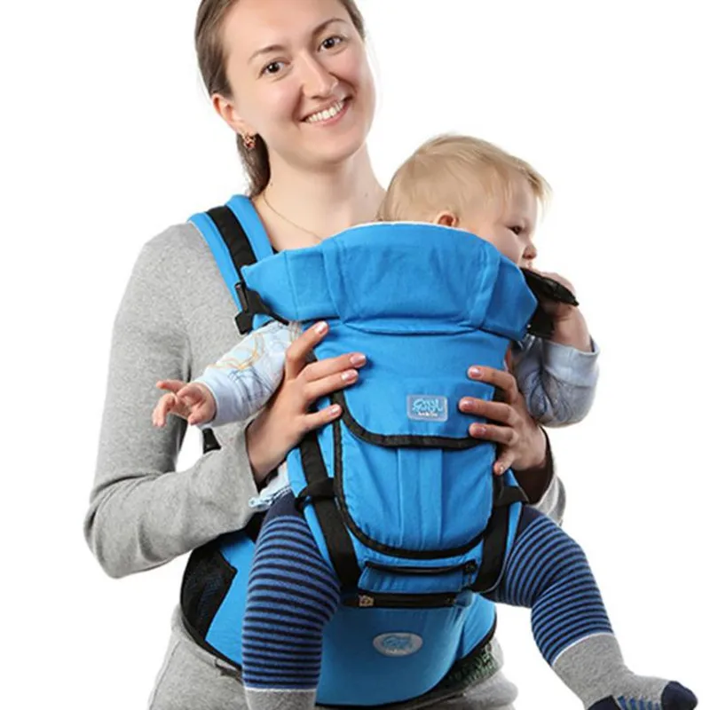 Детские Рюкзак хлопок ребенка держать для мамы новорожденного Hipseat 0-3 лет