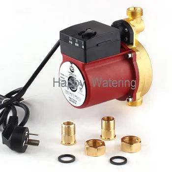 

1/2" BSP Male Thread 120W Hot Water Circulation Pump Brass Pump Head 220V Booster Pump 40L/M Max