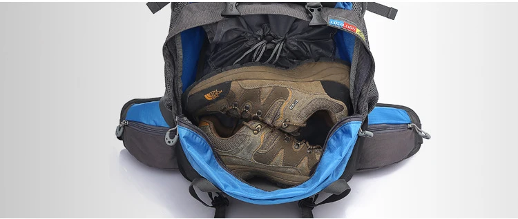 65L Large Capacity Backpack High quality Nylon Waterproof Travel bag Durable Multifunctional Rucksack For Outdoor Hiking Camping (16)