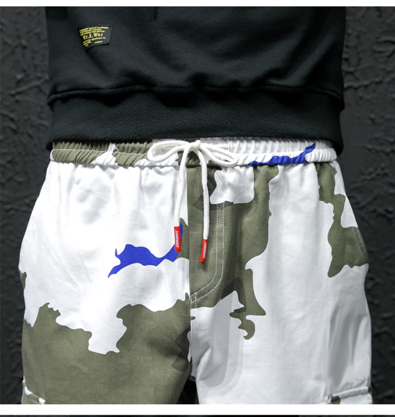  High Street Trousers Men Streetwear Pantalon Hombre Fashion   (13)