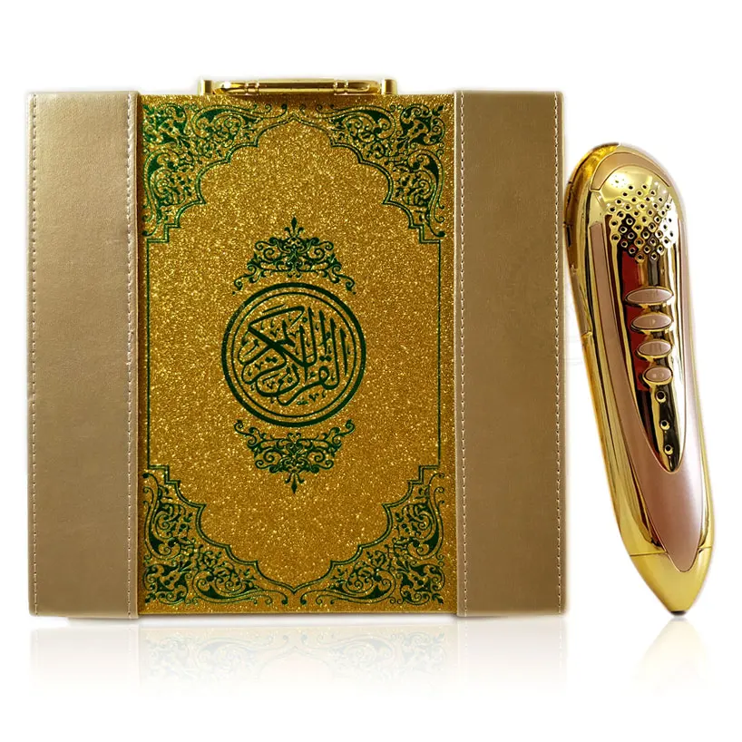 

Muslim Digital Holy Book Reading Pen Set Islamic Reader for Arabic Learner with Reciters Malaysian Urdu Turkish Russian Uzbek