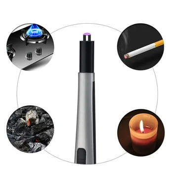 

Electric Arc Lighter USB Rechargeable Flameless Candles Lighter for Home Kitchen BBQ Camping XHC88