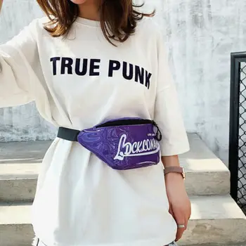 

2019 New Women Men Jelly Waist Fanny Pack Belt Bag Travel Hip Bum Bag Small Purse Chest Pouch