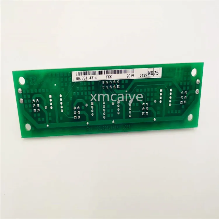 Бесплатная доставка 00.781.4314 печатная циркуляционная плата FKK SM102 sm74печатная