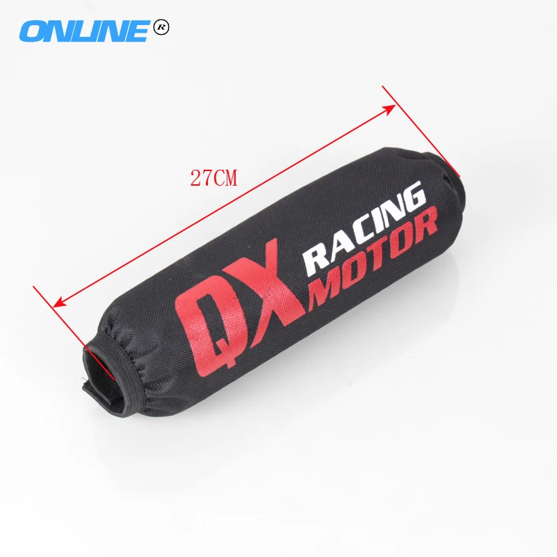 

Atv off-road motorcycle rear shock dust cover waterproof cover shock absorber suspension device protective shock set 27cm