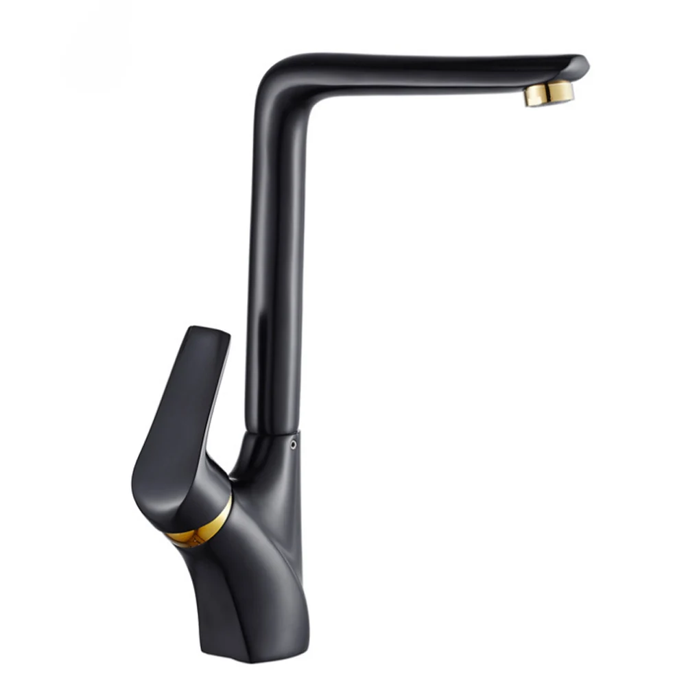 Paint Black Brass Kitchen Faucet accessories Cozinha Swivel Spout Kitchen Sink Crane Water Faucet Tap Paint Black Brass Kitchen Faucet accessories Cozinha Swivel Spout Kitchen Sink Crane Water Faucet Tap