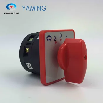 

LW6-1/B054 changeover rotary cam switch 3 position 1 pole 6 terminals universal main switch silver contacts Factory supplied