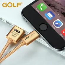 GOLF 2.1A зарядное устройство для iPhone X XS Max XR 5 5S 6 7 8 6S Plus iPad 4 mini 2 Air 2 зарядный кабель передачи провода 25 см 2 м 3 м