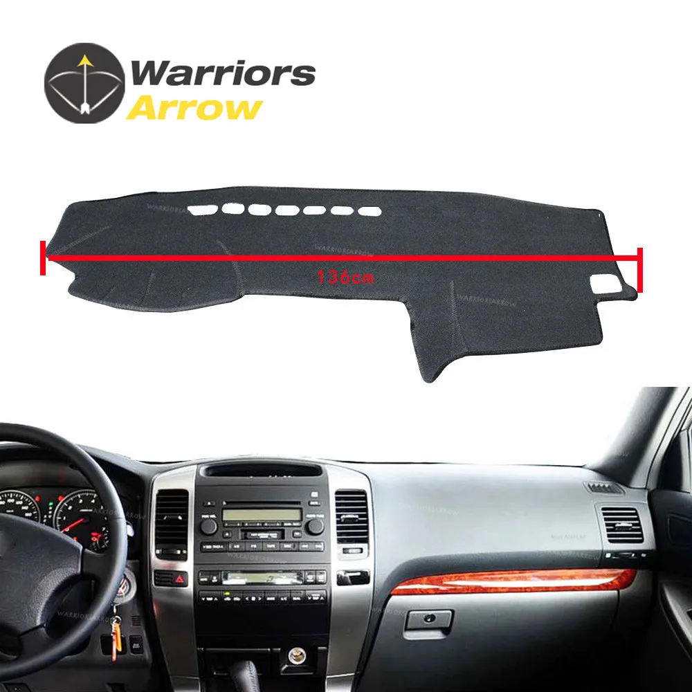 For Toyota Prado J120 2003 2009 Inner Auto Dashboard Cover Dashmat Dash