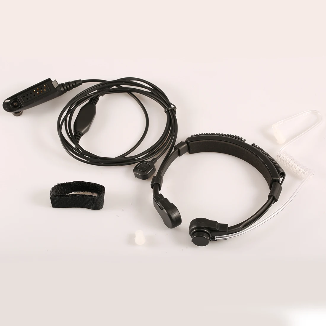 Etmakit Anti Raditation Retracable Throat Microphone Two Way Radio