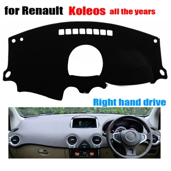 

Car dashboard covers mat for Renault Koleos all the years Right hand drive dashmat pad dash cover auto dashboard accessories