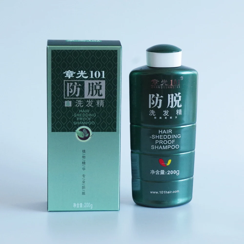 Image Free shipping Zhangguang 101 Hair Shedding Proof Shampoo 200g Chinese medicine therapy anti hair loss hair treatment