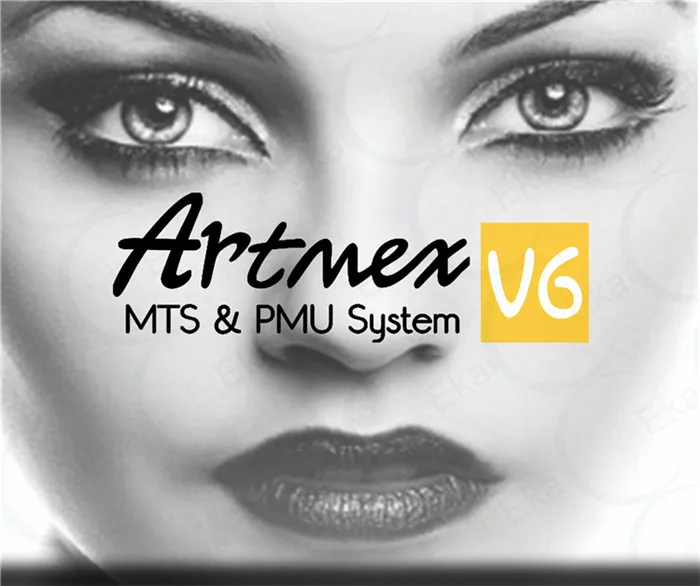 Постоянный макияж машина Artmex V6 глаз бровей губ Вращающаяся ручка V6 тату машина MTS PMU система с V6 иглы татуировки