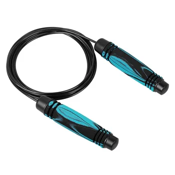 

yoga jump rope bearing jump ropes bearing skip rope durable gym exercise fitness jump rope With Anti Slip Foam Handl