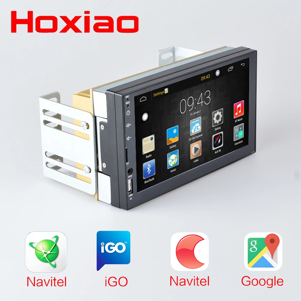 2 din Автомобильный Android мультимедийный плеер wifi RDS DAB SD USB BT для Nissan Toyota Peugeot Opel Kia LADA