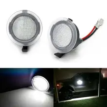New 2Pcs Car LED Side Mirror Puddle Lights for Ford F150 Edge Taurus Mondeo Explorer New 2Pcs Car LED Side Mirror Puddle Lights for Ford F150 Edge Taurus Mondeo Explorer