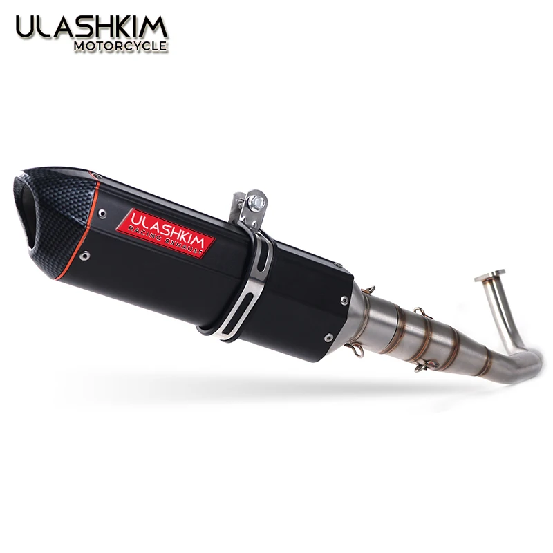 

For Honda SH125 SH150i SH125i Motorcycle Exhaust Mascape Full System Slip-On Middle Link Pipe Muffler