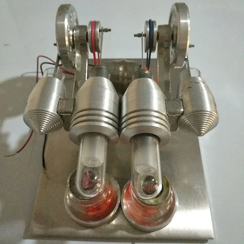  Stirling engine model miniature external combustion cycle toy extracurricular homework production lighting brain artifact