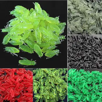 

10Pcs Silicone Soft Grasshopper Shape Bait Fishing Lure Color Random