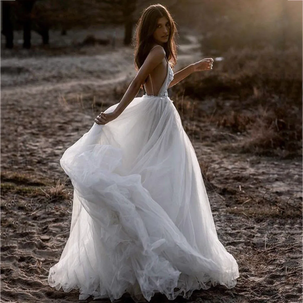 

Party Dress Women Sling Cross Wedding Elegant Party Evening Slim Hollow Lace Dress Casual V Neck Belt Lace Up Tunic Draped