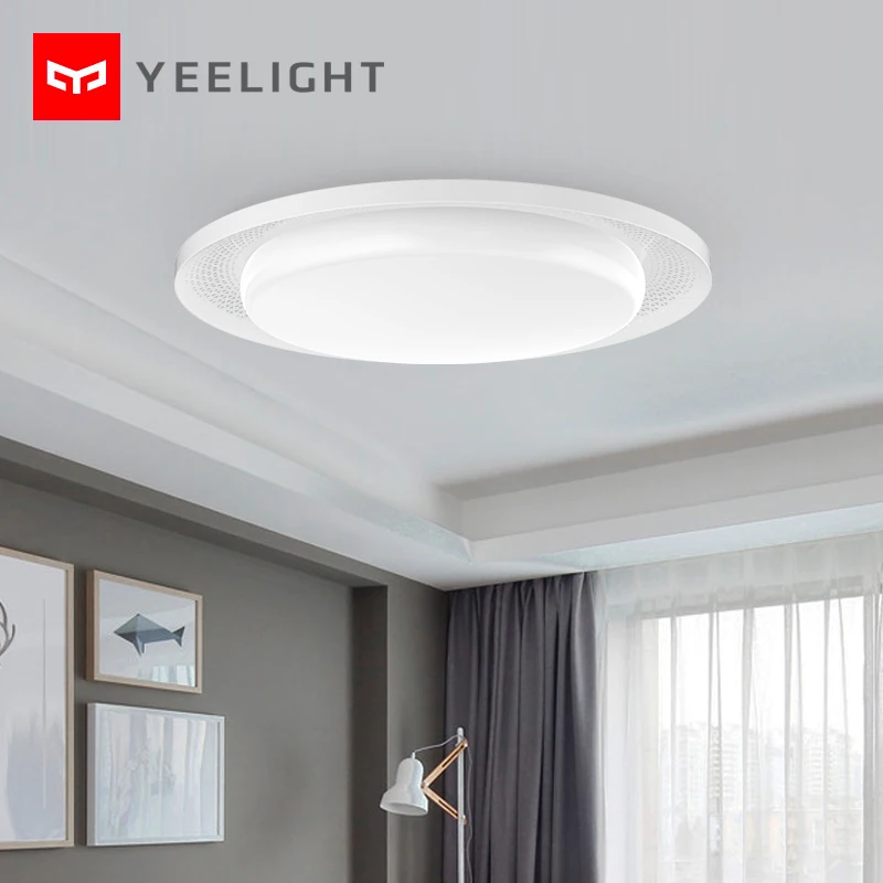 Xiaomi Mi jia YEELIGHT YLXD48YI 34 Вт 560x95,5 мм интеллектуальный светодиодный умный потолочный светильник AC100-240 В для Xiaomi Mi домашнего приложения