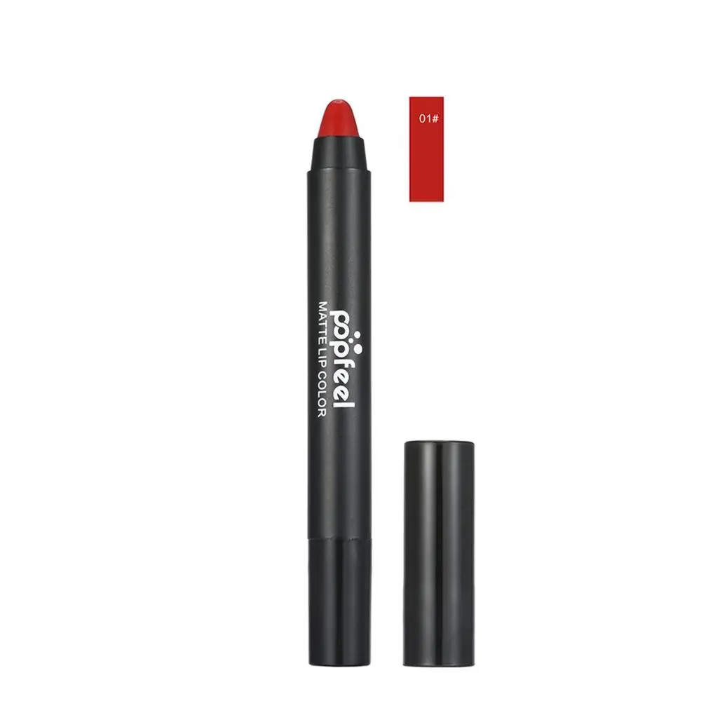 POPFEEL 1 шт. водонепроницаемый долговечный карандаш для губ макияж карандаш для губ вечерние очаровательные Косметические профессиональные аксессуары для женщин - Цвет: LG01