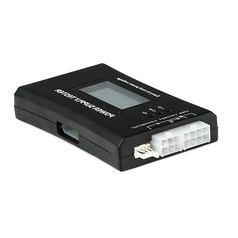 الكمبيوتر PC امدادات الطاقة فاحص مع LCD Diaplay 20/24Pin مدقق ل SATA HDD ATX BTX PCI-E قرص مدمج مرن EM88