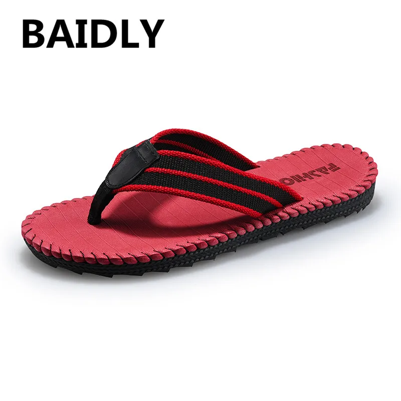 

New Fashion Men Summer Flip Flops Shoes Sandals Male Slipper Comfortable Massage Indoor & Outdoor Flip-flops Sandals Shoes