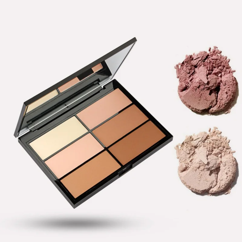 New Concealer Powder Contour Palette Highlighter Powder Bronzers And