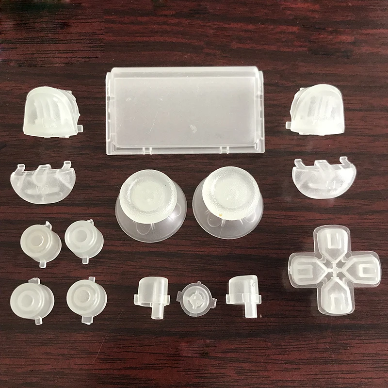 Светится в темноте Полная кнопка для PS4 Slim controller JDS040 набор триггеров Dpad Thumb sticks Pro