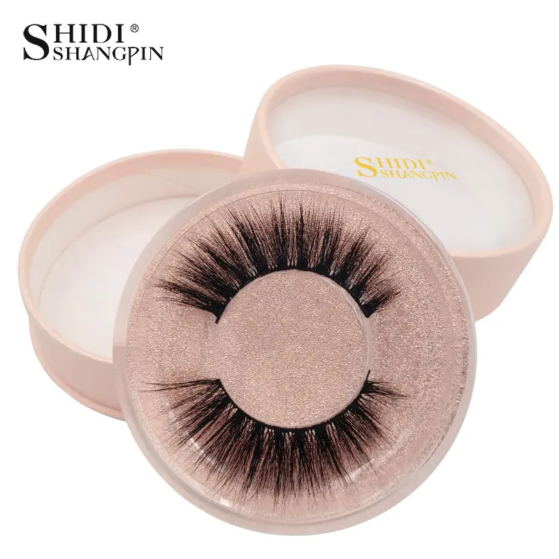 SHIDISHANGPIN 1 Pair mink eyelashes false eyelash 3d mink lashes natural long false eyelashes 1cm-1.5cm 1 box eyelash extension