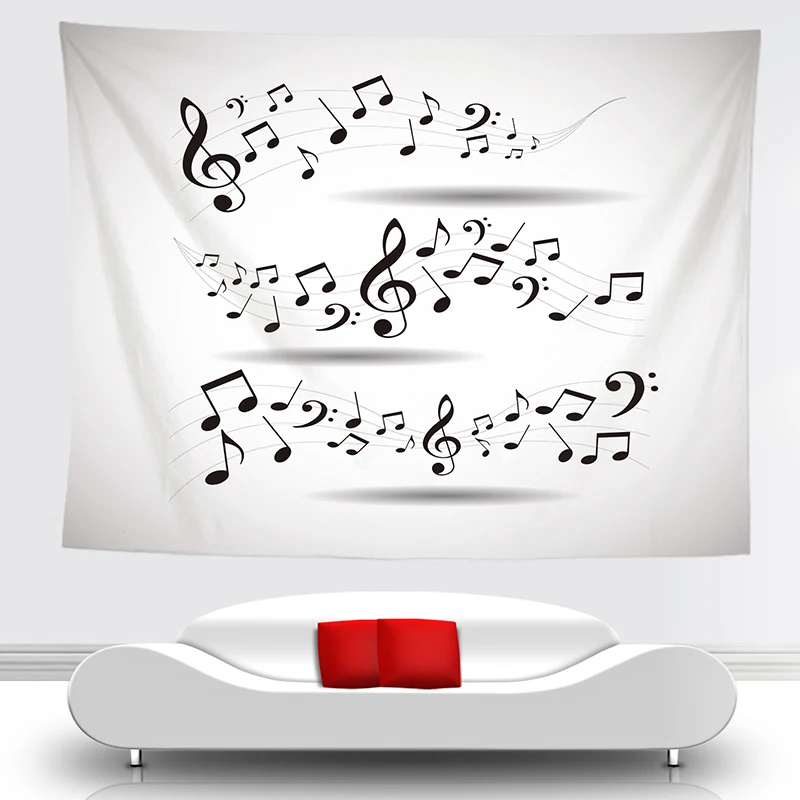 Музыкальный фестиваль ковер на стену гобелен виниловые пластинки фон настенное одеяло студенческий Декор
