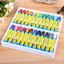 24 цветной восковой карандаш можно мыть масло пастельные палочки стираемые пластиковые пастели для рисования для детей школьные офисные художественные принадлежности