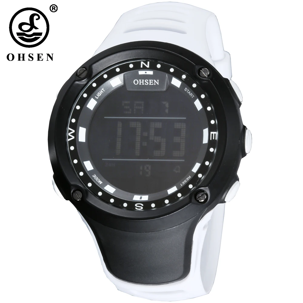 Оригинальные Модные мужские спортивные часы OHSEN с будильником, хронограф, цифровые часы, военные электронные наручные часы, Hombre Relogio Saat