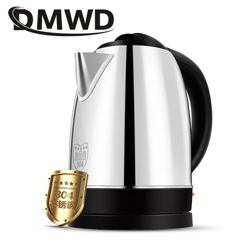 DMWD 1.7L Split Style Electric Kettle Stainless Steel Pot Auto Power Off Quick Hot Water Heating Boiler Heater Teapot EU US plug DMWD 1.7L Split Style Electric Kettle Stainless Steel Pot Auto Power Off Quick Hot Water Heating Boiler Heater Teapot EU US plug