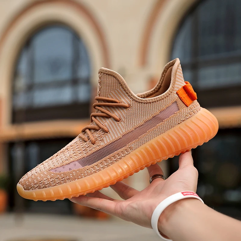 

HOMASS Sneakers Mens Ultra Boost Running Shoes Women Summer Unisex Sport Shoes Breathable Non-slip Air Cushion Athletic Shoes
