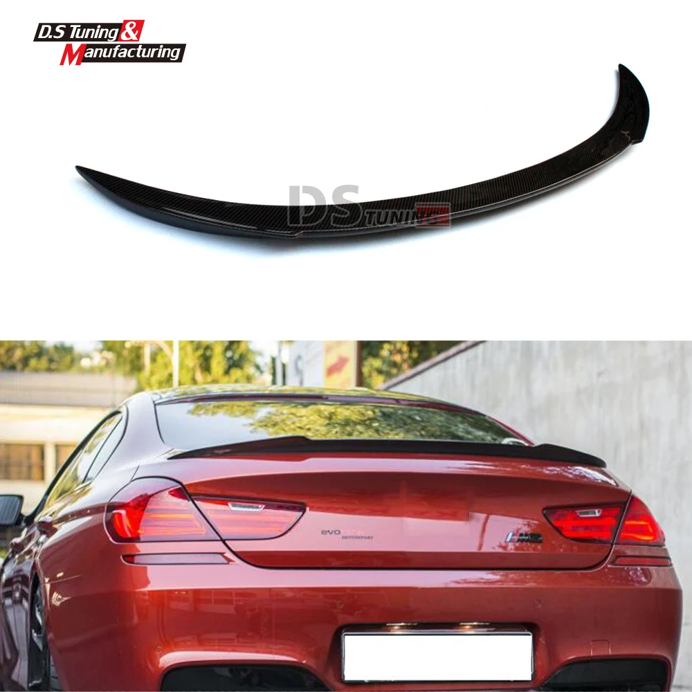 F12 F13 углеродного волокна Vorsteiner Стиль задний спойлер багажника для BMW 6 серии M6 2012