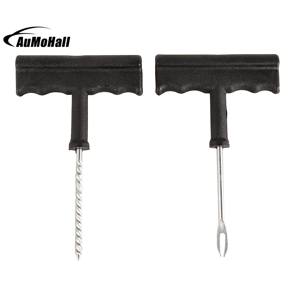 Auto Car Tubeless Tire Puncture Plug Repair Sealant Cement Fix Needle