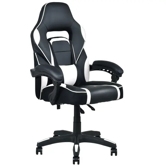 Giantex Modern Executive Racing Style Gaming Chair High Back Giantex Modern Executive Racing Style Gaming Chair High Back Recliner Pu Leather Swivel Office Chairs Hw56246wh