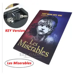 Высокое качество секретная книга Скрытая безопасность Сейф деньги Jewlery безопасный ключ замок Металл моделирование классическая Книга