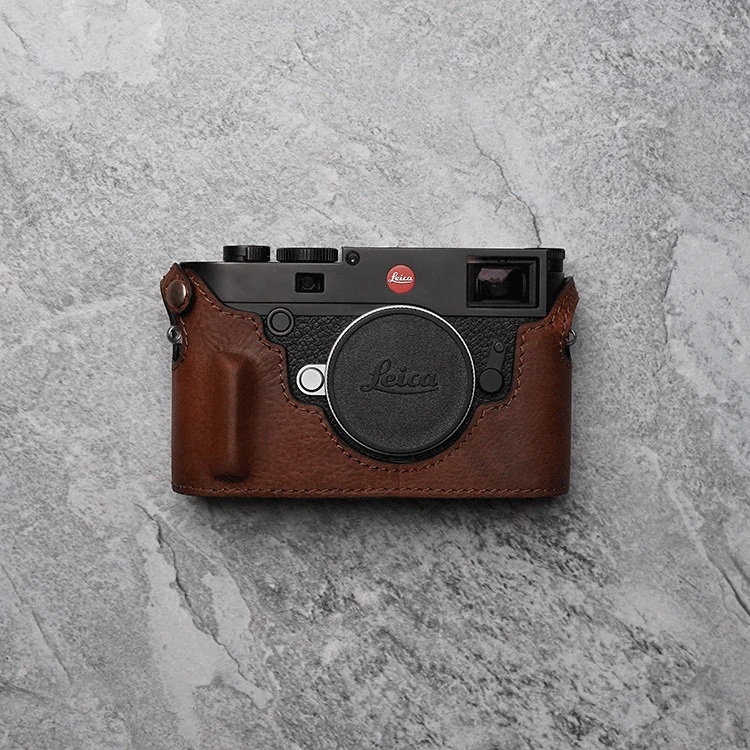 Mr. stone бренд натуральная кожа ручной работы чехол для камеры Leica M10 сумка половина тела Нижняя крышка