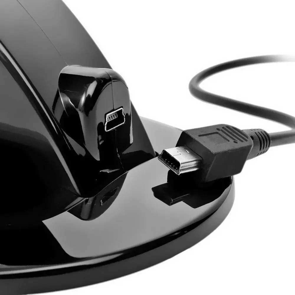 Светодиодный двойной usb зарядная док-станция Подставка для подзарядки станция игровой контроллер Подставка для sony Playstation 4 PS4