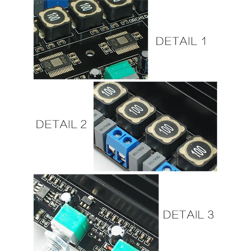 CIRMECH TPA3116 HIFI Высокая мощность класса d Цифровой 2,1 Плата усилителя стерео вход стерео и Супер Бас выход 50 Вт* 2+ 100 Вт* 1
