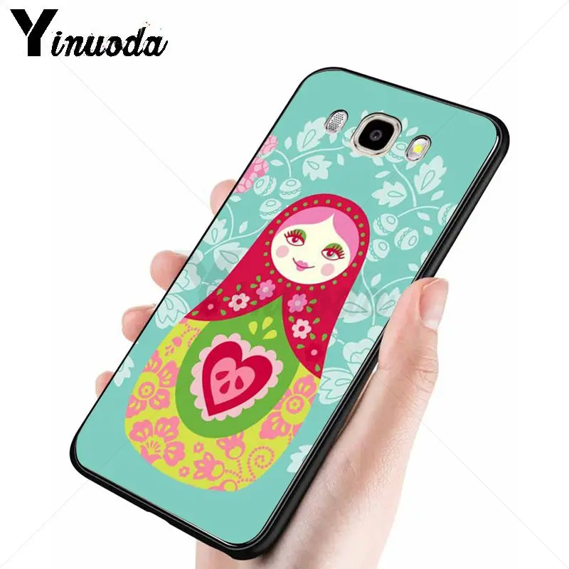 Cute Russian Dolls Pattern Matryoshka
