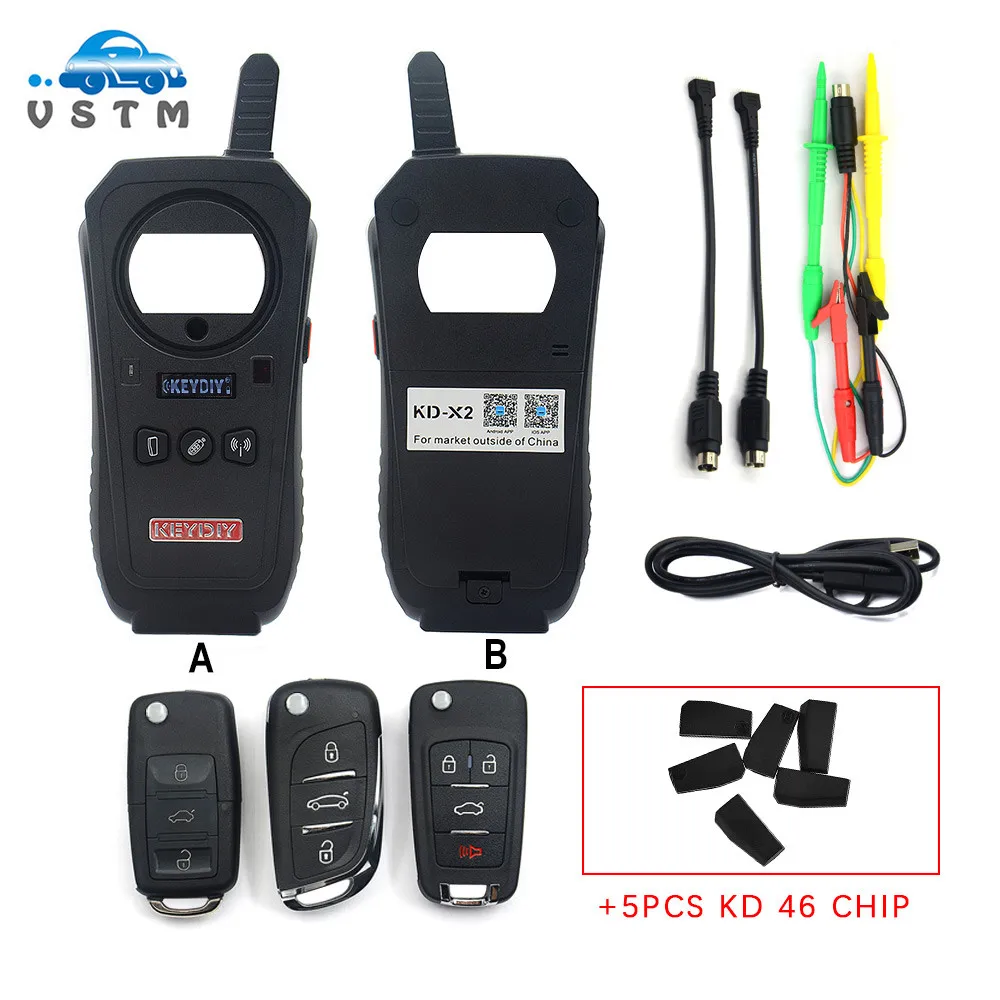 VSTM KEYDIY KD X2 Автомобильный ключ для гаражной двери дистанционный kd x2 генератор/чип