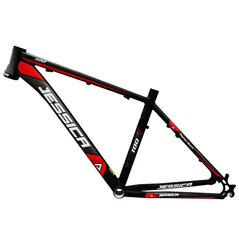Clearance JESSICA 26er 15.5/17/18 inches MTB Frame Mountain Bike Frames Bicycle Aluminum alloy Superlight Straiht Tube Frameset BSA 68mm 1