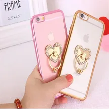 Fashion Universal Mobile Phone Ring Stent Cell Phone Ring Holder Finger Grip with Free Hook for Car Using Phone Stand